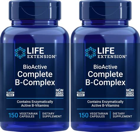 Amazon Life Extension BioActive Complete B Complex 150 Veg Caps