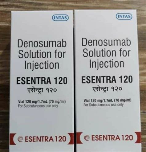 Esentra Injection Denosumab Mg Packaging Type Vial At Rs