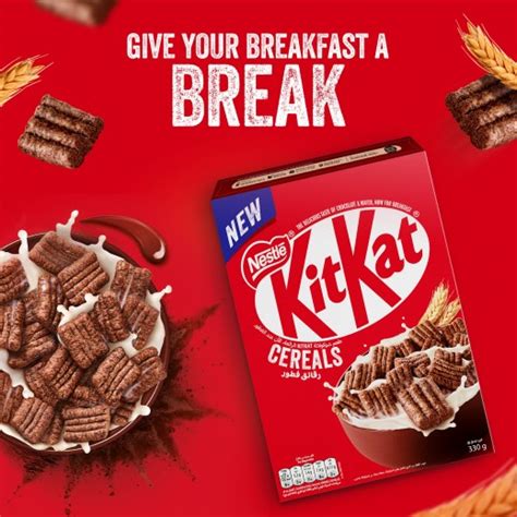 Buy Kitkat Breakfast Cereal 330 G توصيل