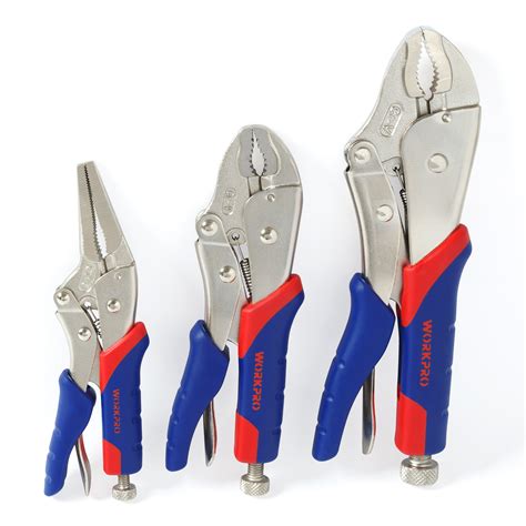 3 Piece Locking Pliers Set WORKPRO Tools