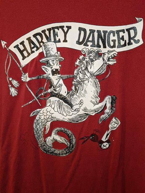 My Harvey Danger goodies. The maroon shirt I bought on eBay years ago. (Sean autographed it, and ...