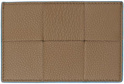 Bottega Veneta Porte Cartes Cassette Brun Ssense France