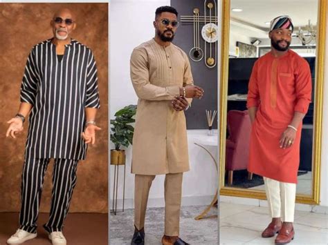 Latest African Kaftan Styles For Men