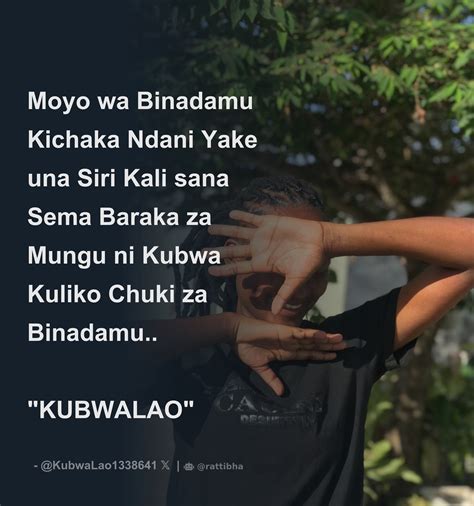 Moyo Wa Binadamu Kichaka Ndani Yake Una Siri Kali Sana Sema Baraka Za