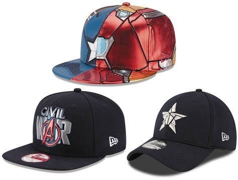 The Blot Says Captain America Civil War Hat Collection By New Era