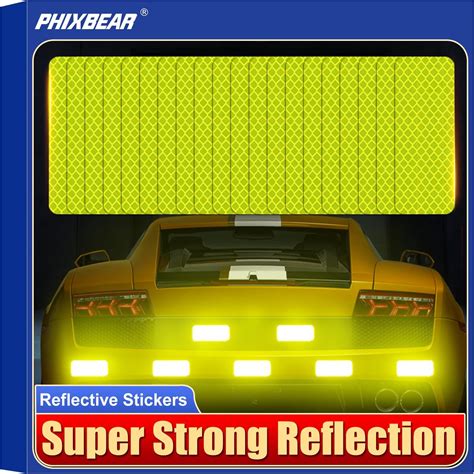 Amazon Phixbear Reflective Stickers Made Of M Dg Super