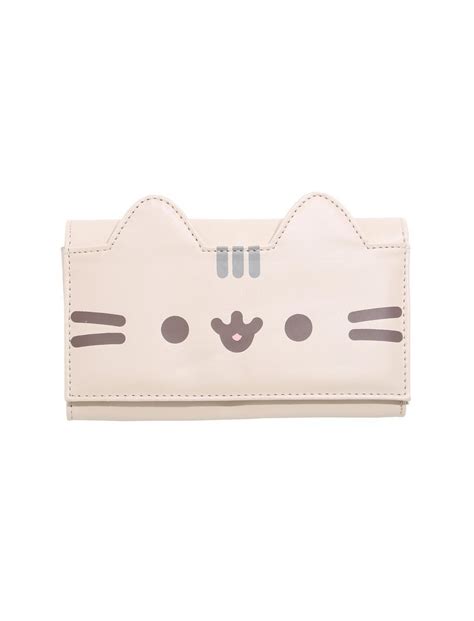 Pusheen Faux Leather Flap Wallet Hot Topic