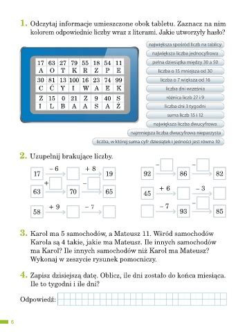 Page Elementarz Odkrywc W Wiczenia Matematyka Klasa Cz