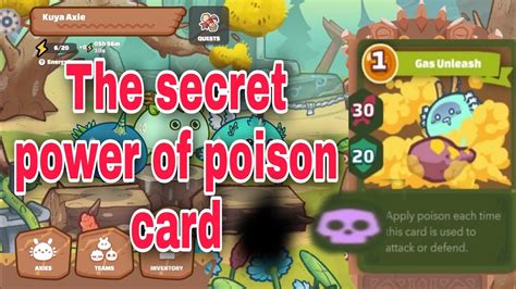 The Secret Power Of Poison Card AXIE INFINITY Best Strategy Arena Mode