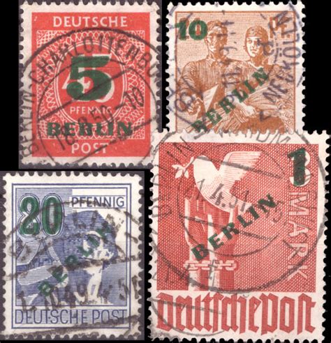 Philaseum Briefmarken Berlin Dauerserien