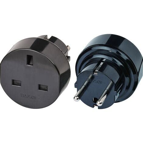 Brennenstuhl Uk To Europe Plug Adapter Travel Plug Gb Eu Plug Socket