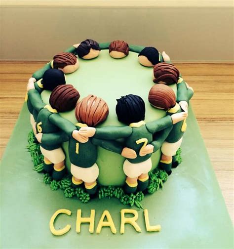 Rugby Cake Love This Idea Just Wish I Was Talented Enough To Make It