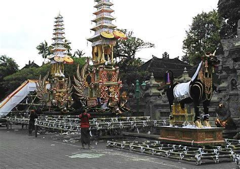 Ngaben Ceremony is a Balinese Cremation ritual performed to send the ...