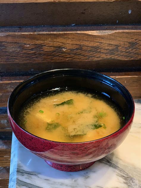 Miso Soup Lunch Menu Q Sushi Japanese Restaurant In Westlake