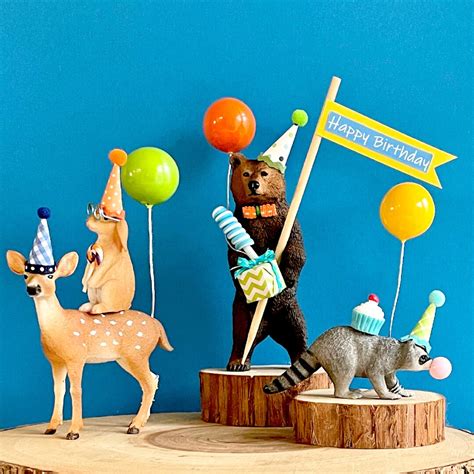 Bear Cake Topper / Boys Birthday Party - Etsy