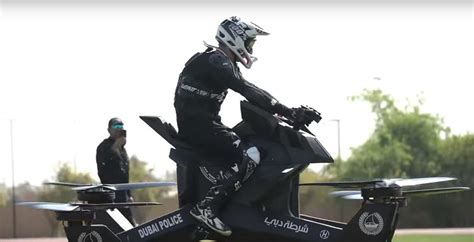 Watch Dubai Police Starts Training On Flying Motorbikes Video