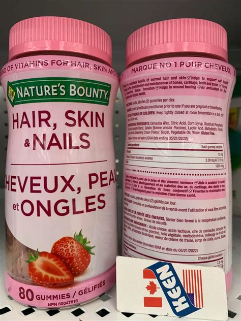 Nature S Bounty Optimal Solutions Hair Skin Nails Gummies