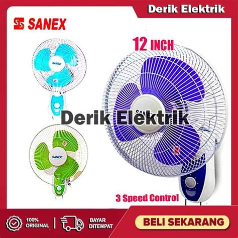 Kipas Angin Dinding Sanex Sonus Wf 1280 12 Inch Kipas Angin Dinding