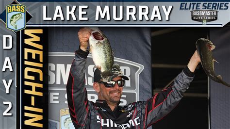 Weigh In Day Bassmaster Elite At Lake Murray Youtube