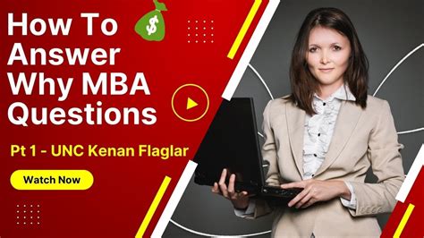 How To Answer Unc Kenan Flaglar S Why Mba Goals Essay Tips From Mba