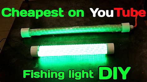 Led Fishing Light Diy Youtube