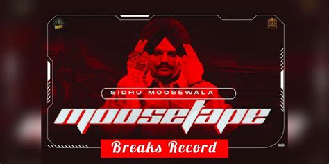 Sidhu Moose Wala’s MooseTape Becomes First Album To Get 1 Billion ...