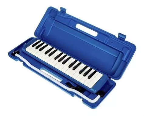 Mel Dica Hohner Student Teclas Estuche Azul Manguera Pico