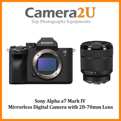 Sony Alpha a7 Mark IV MK4 Mark 4 Mirrorless Digital Camera with 28-70mm ...