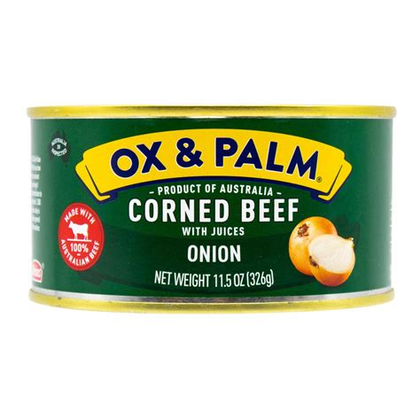 Ox Palm Carne De Res En Conserva Sabor A Cebolla Onzas Yaxa