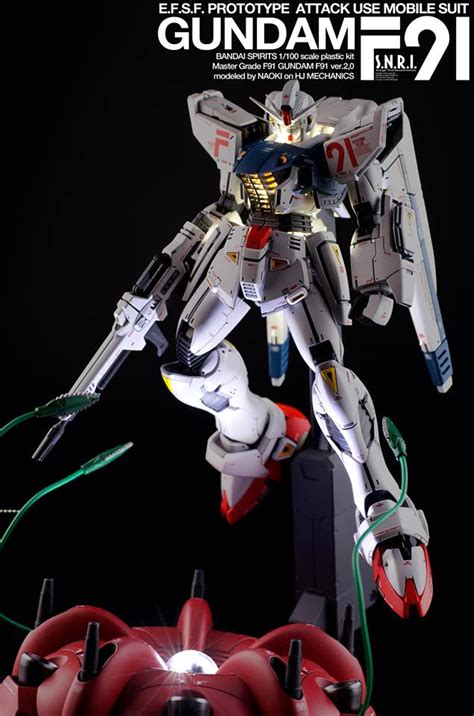 Custom Build Mg 1100 Gundam F91 Ver 20