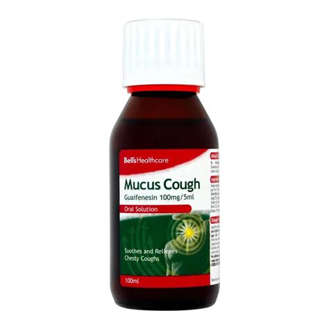 Bells Mucus Cough Solution 100ml Withaid