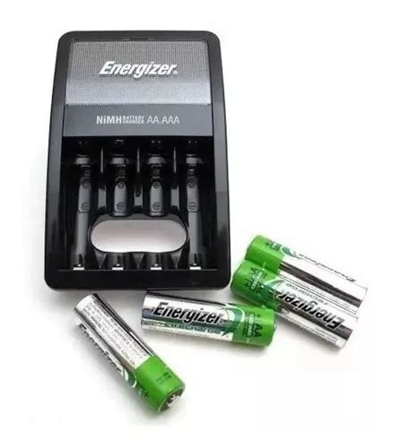 Cargador 2 4 Pilas Energizer Maxi 2 Aa Recargables 1300mah Mebuscar