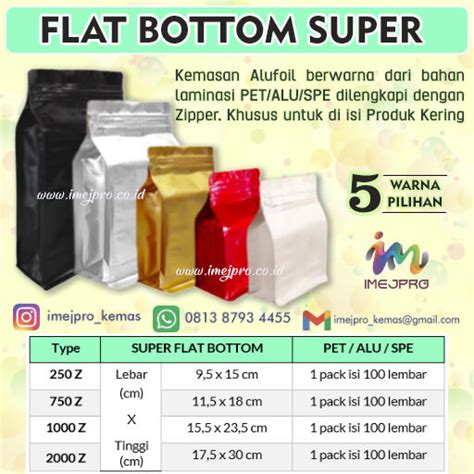 Flat Bottom Super Imejpro Digital Printing