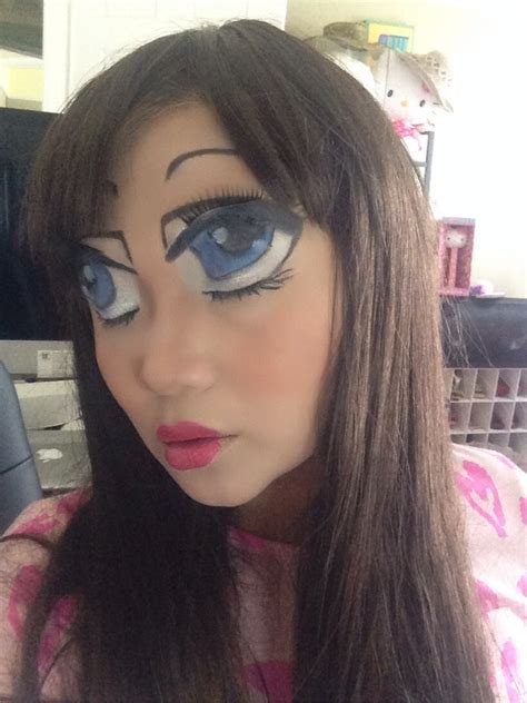 Big Anime Eye Makeup