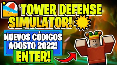 Octubre 2022 🏖️ ¡cÓdigos Actualizados De Tower Defense Simulator