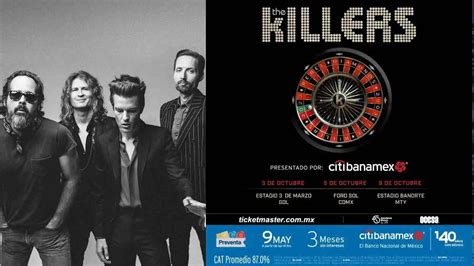 The Killers Regresa A M Xico En Octubre The Rock Review