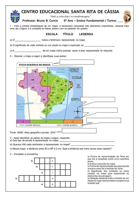 Pin De Eliane Lengruber Em GEOG HIST Atividades De Geografia