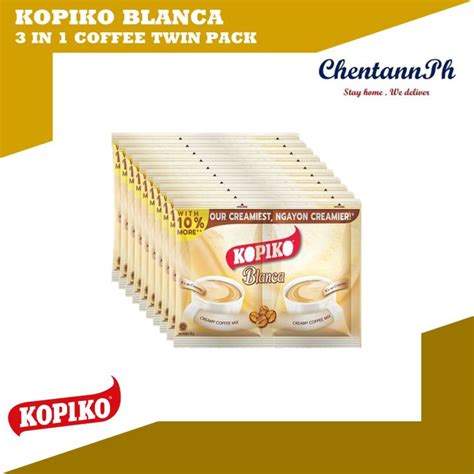 Authentic Kopiko Blanca Twin Pack In Coffee Mix G X Sachets