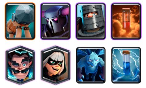 Los 9 mazos del Desafío de mazos clásicos en Clash Royale