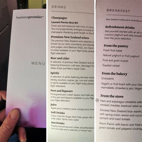 Air New Zealand Business Class Reviews And