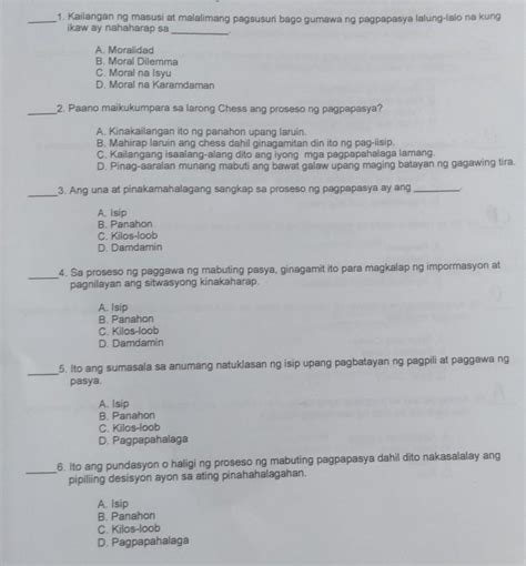 Pasagot Po Pls Kailangan Ko Po Ngayun Brainles Ko Po Yung Sasagot Pls