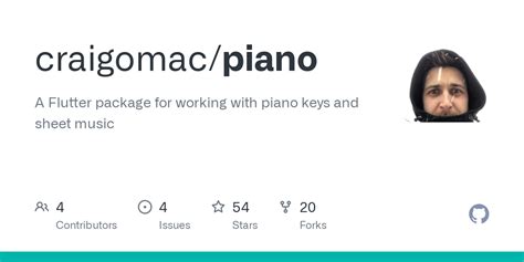 Github Craigomac Piano A Flutter Package For Working With Piano Keys