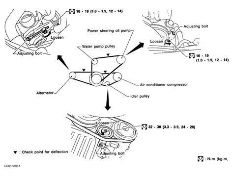 2011 Nissan Maxima Serpentine Belt Diagram