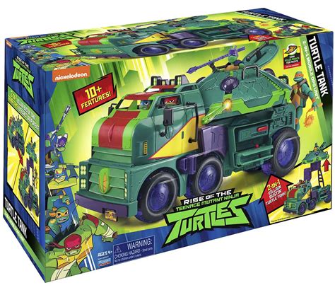 Rise Of The Teenage Mutant Ninja Turtles Turtle Tank Vehicle Toys Games