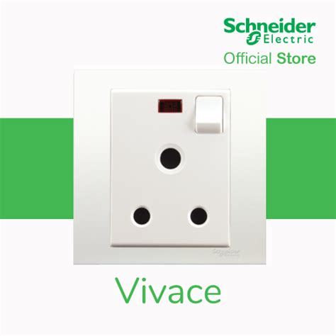 Schneider Electric Vivace 15a 250v 1 Gang Switched Socket With Neon Shopee Malaysia