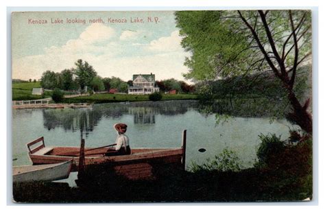 Kenoza Lake Ny Postcard Kenoza Lake Looking North Kenoza Lake N P Ebay