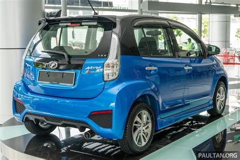 2016 Perodua Myvi 15l Advance Rear Three Quarter Launched