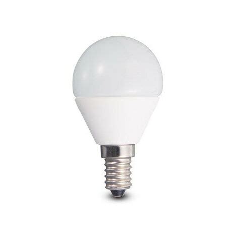 Lot De 10 Ampoules LED Spherique G45 6W E14 490 LUMENS Blanc