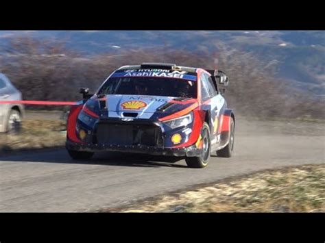 Test Rallye Monte Carlo 2024 Essai Andreas Mikkelsen Hyundai I20