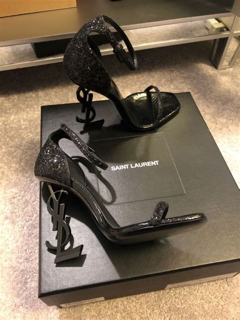 Ysl Black Heels Heels Fancy Shoes Shoes Heels Classy